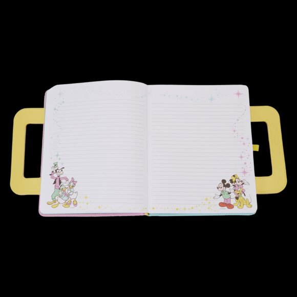 Loungefly Disney 100th Mickey & Friends Classic Lunchbox Stationery Journal-NIP - Picture 3 of 6